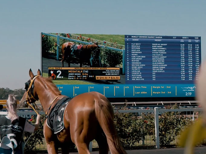 Ascot Racecourse Superscreen