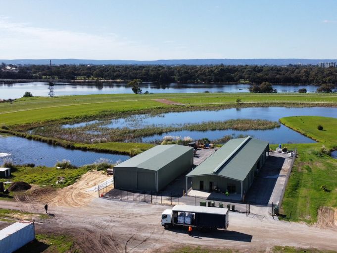 Belmont Barrier Shed