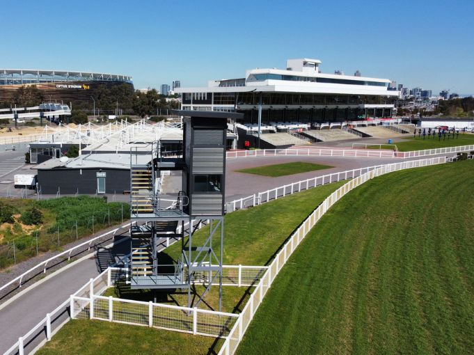 Belmont Stewards and Camera Towers
